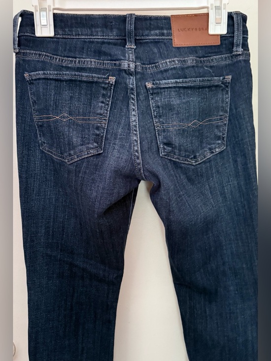 Lucky Brand Women's Hayden Skinny Jeans in Dark Indigo - Picture 7 of 7